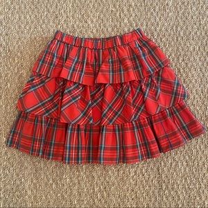 Crewcuts Girls Ruffle Holiday Skirt
